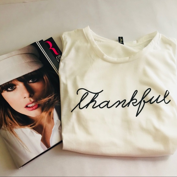 Tops - Thankful Tank Top